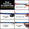 Music Nomad Tri-Beam 3 'n 1 Dual Notched & Precision Straight Edge - 4 of 4