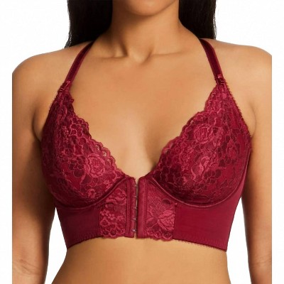 Women's Opulence Front Fastening Underwired Bralette - Pour Moi
