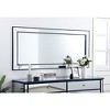 Elegant Lighting Iris beaded mirror 72 x 32 inch in blue - 3 of 4