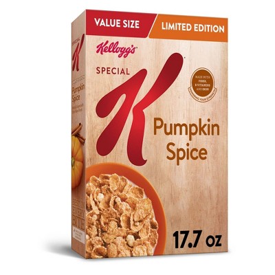 Special K Pumpkin Spice Breakfast Cereal - 17.7oz - Kellogg's