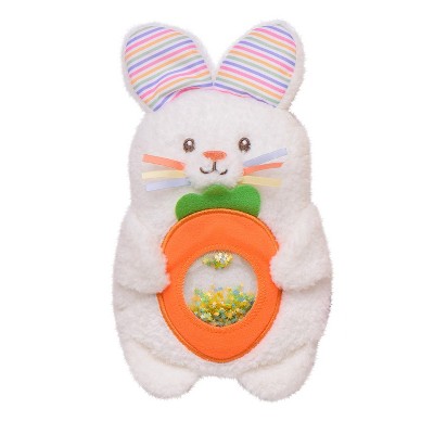 Magic Years 8&#34; Seek and Squish Baby Learning Toy with Beads Bunny