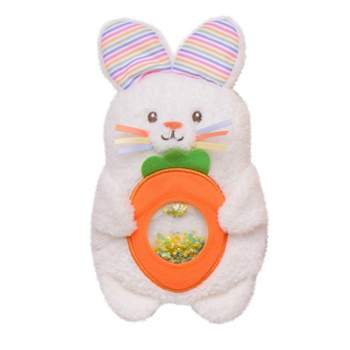 Magic Years 8" Seek and Squish Baby Learning Toy with Beads Bunny