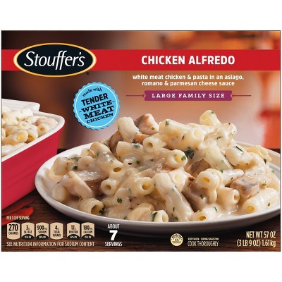 Stouffer's Family Size Frozen Chicken Alfredo Pasta Meal - 57oz