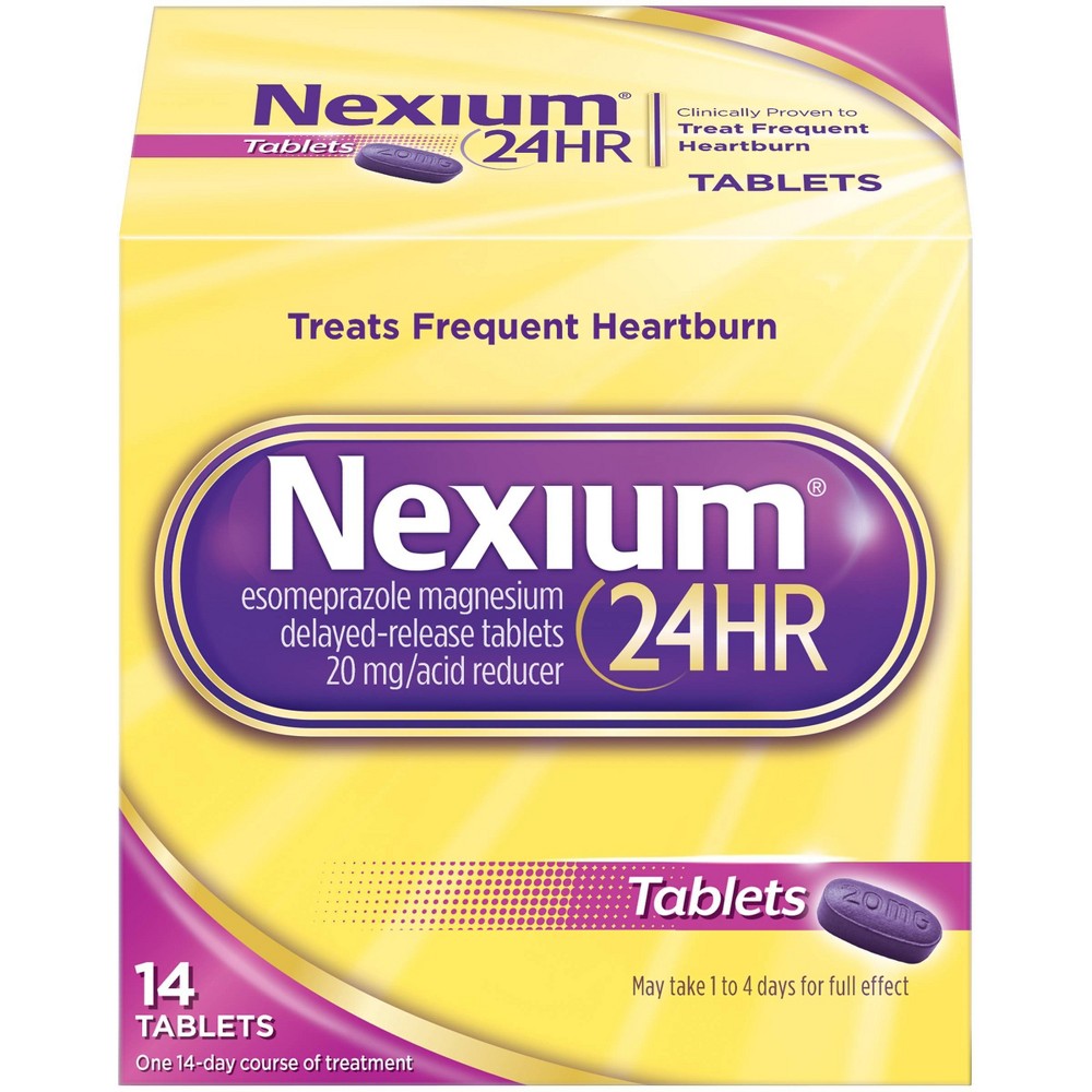 UPC 305732451145 product image for Nexium 24-Hour Delayed Release Heartburn Relief Tablets with Esomeprazole Magnes | upcitemdb.com