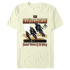 Men's Star Wars: The Mandalorian Greatest Warriors of the Galaxy Poster T-Shirt - 1 of 4