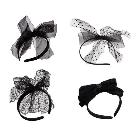 black lace hair accessories