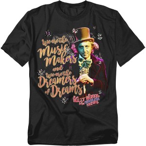 Willy Wonka And The Chocolate Factory Music Makers Adult T-Shirt - 1 of 4
