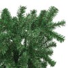 vidaXL Upside-Down Artificial Christmas Tree – 5ft PVC Tree with Stand, Green - 2 of 4
