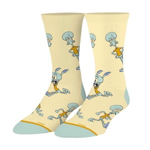 Odd Sox, Squidward, Funny Novelty Socks, Large - 1 of 4