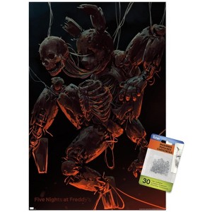 Trends International Five Nights at Freddy's - Skeleton Unframed Wall Poster Prints - 1 of 4