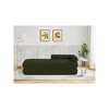 Meridian Furniture,Kennedy Faux Shearling Teddy Fabric Bench - 2 of 4