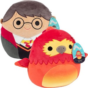 Squishmallows 10" Harry Potter Collection 2 Pack - Featuring Harry Potter and Fawkes the Pheonix! - Officially Licensed 2025 Jazwares Big Plush - 1 of 4