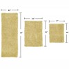 Fantasia Bath Rug Collection Cotton Shaggy Pattern Tufted Set of 3 Bath Rug Set - Home Weavers - 2 of 3