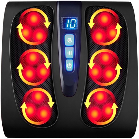 Homedics Neck Massager with Heat - Pro Therapy Elite Portable, Adjustable  Shiatsu and Vibration Massage