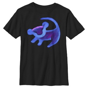 Boy's Lion King Painted Simba T-Shirt - 1 of 4