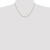Black Bow Jewelry 1.1mm, 14k Yellow Gold, Round Solid Snake Chain Necklace - 2 of 4
