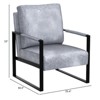 RISOKEYS Classic Mid Century Modern Accent Chair - Stylish, Comfortable & Durable Armchair for Living Room, Bedroom, Home Office - 3 of 4