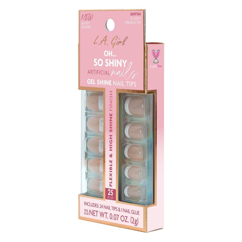 L.A. Girl Artificial Nail Tips- Oh So Shiny - 25ct, 4 of 17