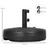 MOEPISY Fillable Umbrella Base with Steel Umbrella Holder - 2 of 4