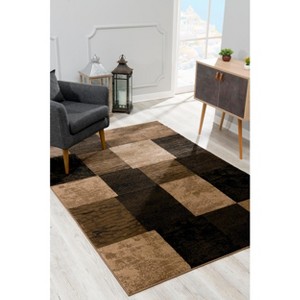 Rug Branch Contemporary Geometric Checkered Indoor Rug - 1 of 4