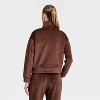 Women's Velour Ribbed 1/2 Zip Sweatshirt - All In Motion™ - 2 of 4