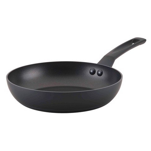 Farberware Reliance Pro 12 Nonstick Ceramic Covered Skillet With Helper  Handle Black/gray : Target