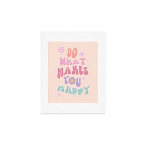 Deny Designs Cocoon Design Danish Pastel Retro Inspirational Quote Art Print - 1 of 4