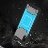Reiko Apple iPhone XR Metallic Front Cover Case in Blue & Gray - 3 of 3