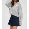 Women's Tie The Knot Cardigan - Blu Pepper - 4 of 4