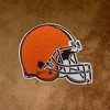 NFL Cleveland Browns Fur Trim Poncho - 4 of 4