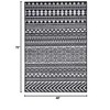 TROPOW Washable Area Rugs, Vintage Oriental Rug, Low Pile Stain Resistant Carpet with Non-Slip Backing, Stain Resistance Rug for Bedroom Dining Room - 2 of 4