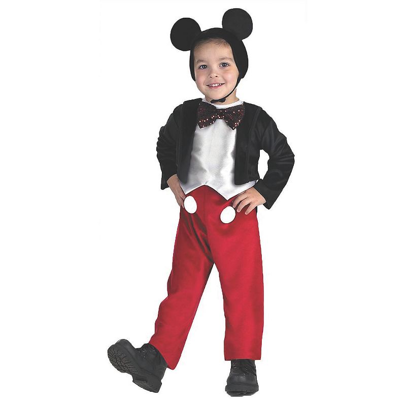 Boys' Disney Deluxe Mickey Mouse Costume, 1 of 2