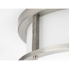Progress Lighting Mast 2-Light Flush Mount, Brushed Nickel, Etched Glass Shade - 4 of 4
