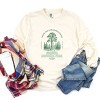Sequoia National Park EST. 1890 - Womens Garment Dyed Long Sleeve Graphic T-Shirt - 3 of 4