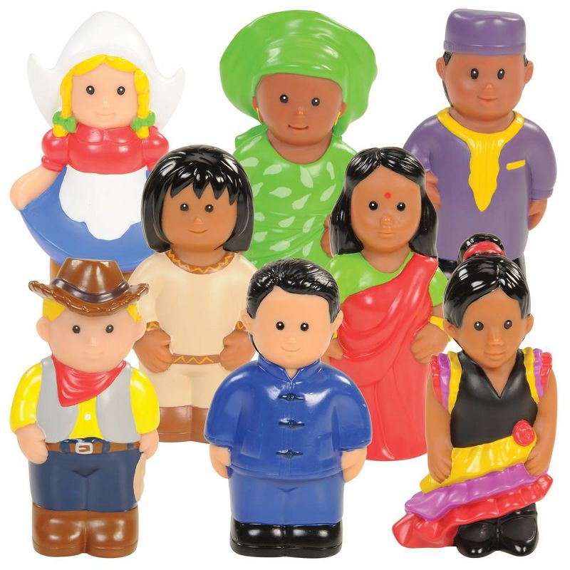 Kaplan Early Learning Around the World Dolls - Set of 8, 1 of 7