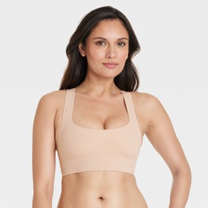 Women's Luxury Collection Bonded Microfiber Racerback Scoop Bralette - Auden™ - 1 of 4