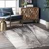 Nuloom Lainey Splashed Abstract Indoor Area Rug 5x7, Beige - 2 of 4