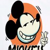 Women's - Disney - Mickey Peace Short Sleeve Graphic T-Shirt - 2 of 4