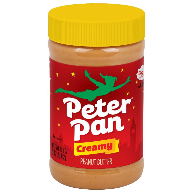 Peter Pan Creamy Peanut Butter - 16.3oz, 1 of 9