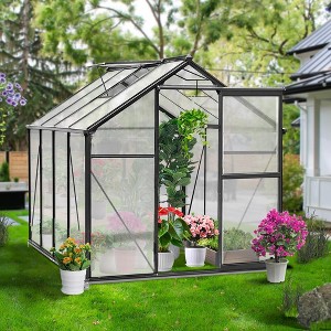 Outdoor Greenhouse, Polycarbonate Green Houses for Outside - 1 of 4