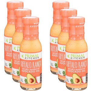 Primal Kitchen Buffalo Ranch Dressing & Marinade - Case of 6 - 8 fl oz - 1 of 2