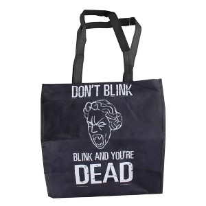 Seven20 Doctor Who Large Tote Bag: Don’t Blink/ Blink And You're Dead - 1 of 4