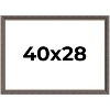 PosterPalooza | Ornate Black Picture Frame - UV Acrylic, Backing Board, Hanging Hardware Included - 2 of 4