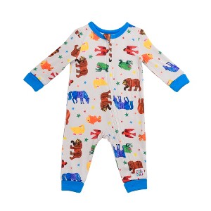 World of Eric Carle One Piece Baby Zippered Coverall Pajamas - 1 of 1