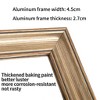 32"x70" Full Body Floor Mirror: Elegant Frame, Durable Structure - Perfect for Bedrooms, Stores, Salons - 4 of 4