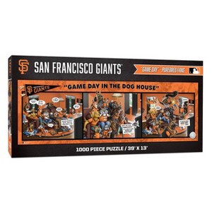 MLB San Francisco Giants Game Day in the Dog House Puzzle - 1000pc - 1 of 3