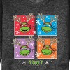 Men's - Teenage Mutant Ninja Turtles - Reindeer Turtles Graphic Fleece Sweatshirt - 2 of 4