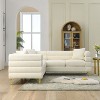 81.5-Inch Large L-Shaped Sectional Sofa - 5-Seater Corner Couch with 3 Cushions for the Living Room - 2 of 4