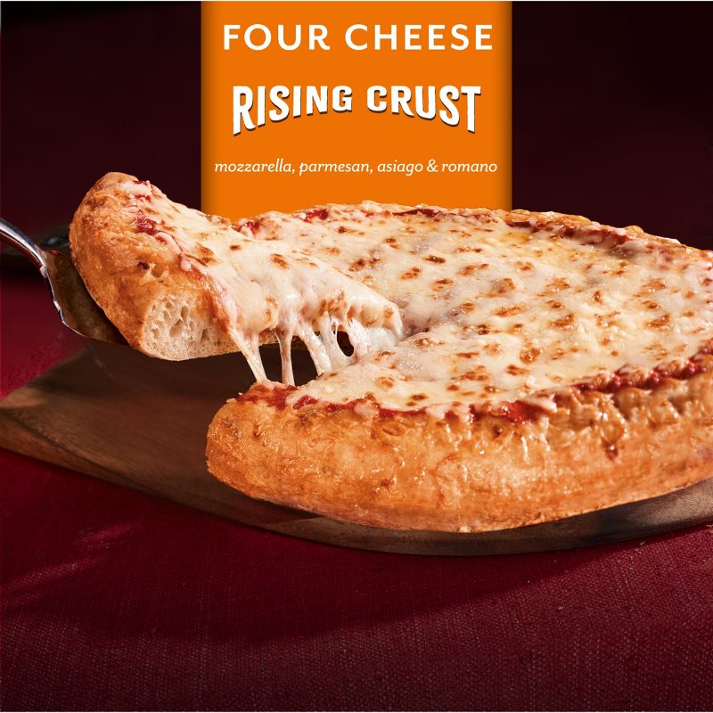 DiGiorno Four Cheese Frozen Pizza with Rising Crust - 28.2oz, 4 of 13