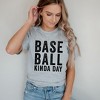Simply Sage Market Women's Baseball Kinda Day Short Sleeve Graphic Tee - 2 of 3
